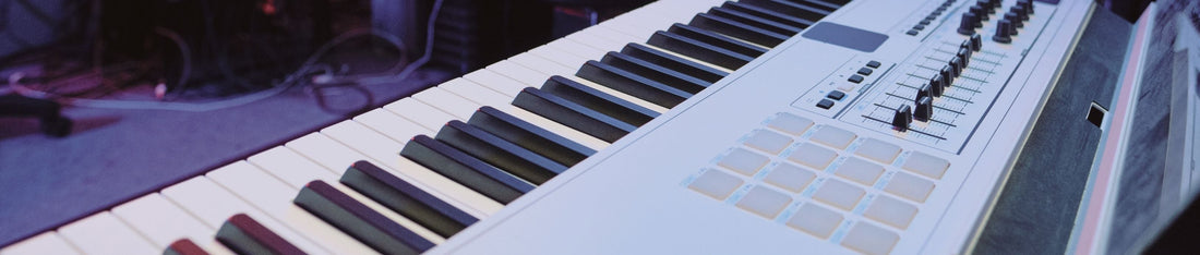 Kayıt Stüdyosunda Dijital Piyano reverb delay