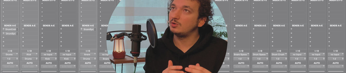 mix bus nasıl işlenir anlatıcı mikrofon