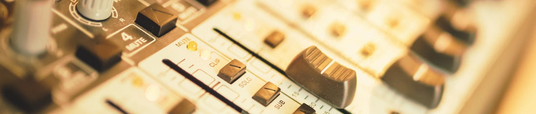 ses mikserinde fader yakından