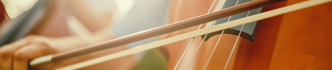 yakın çekim keman çalımı