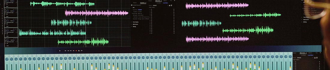 pro tools çalışma ekranı