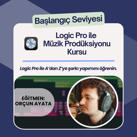 logic pro ile müzik prodüksiyonu kursu product image