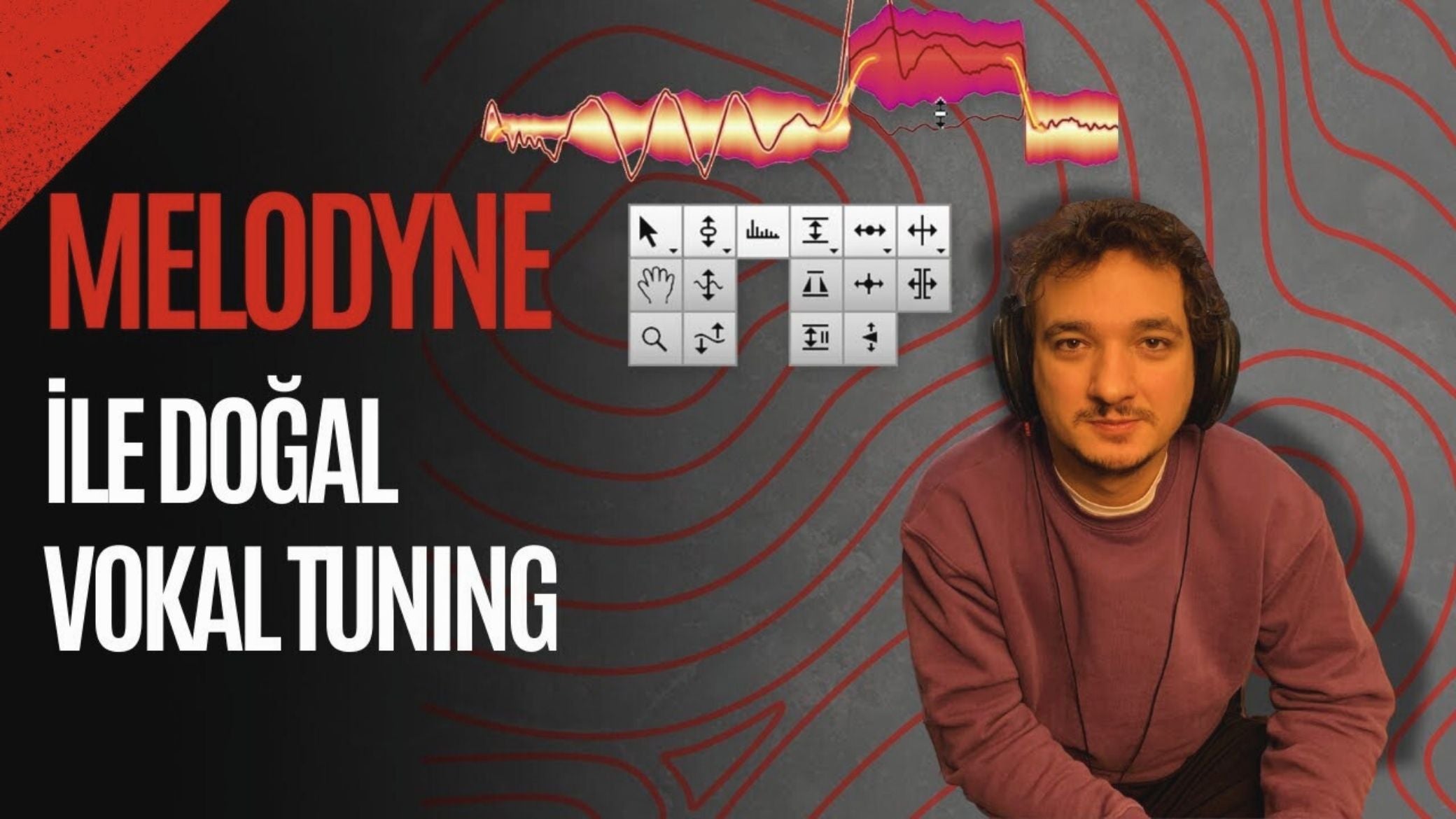 Melodyne Nasıl Kullanılır? Doğal Vokal Tuning Teknikleri, Orçun Youtube kanalı melodyne video'su thumnnail görseli