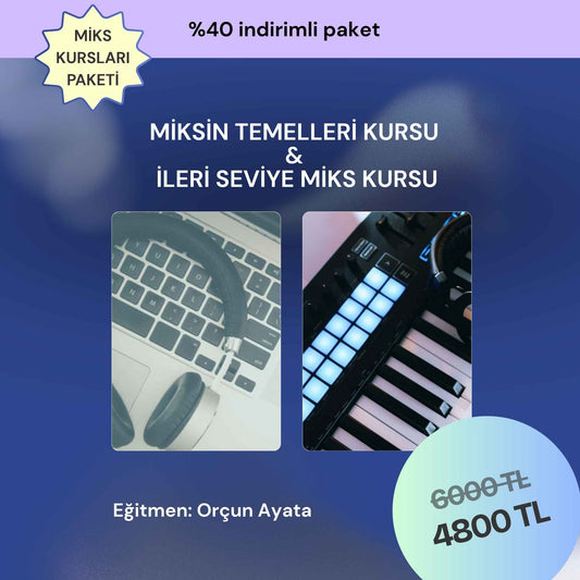 miks kursları için banner